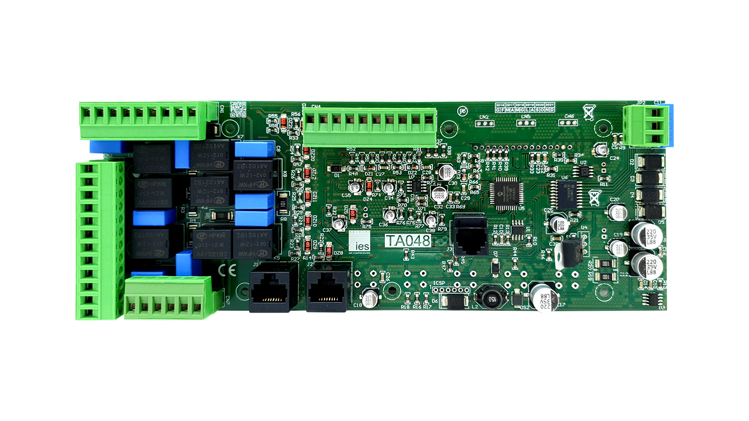 Quadro di controllo per compressori industriali