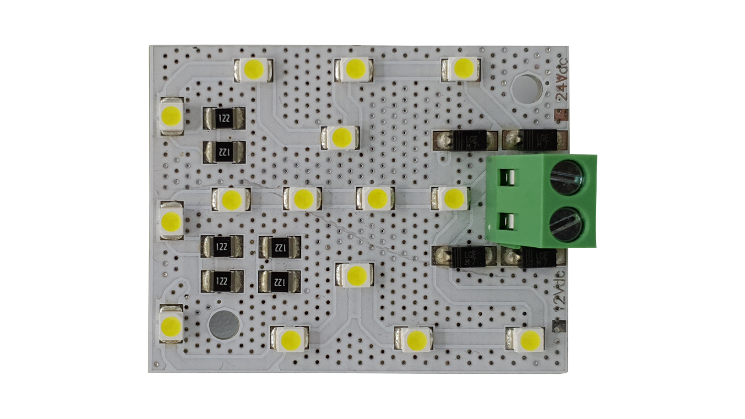 Scheda per lampeggiante a led 24V